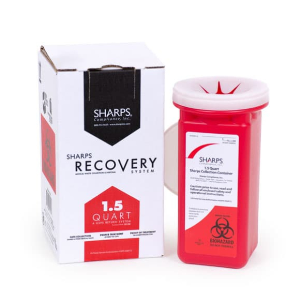 1.5-Quart Sharps Recovery System