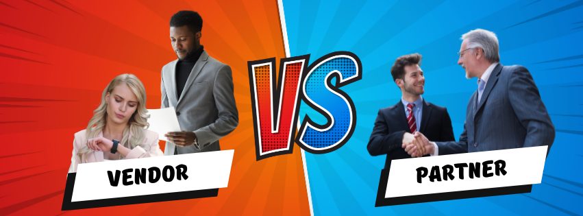 vendor vs partner graphic