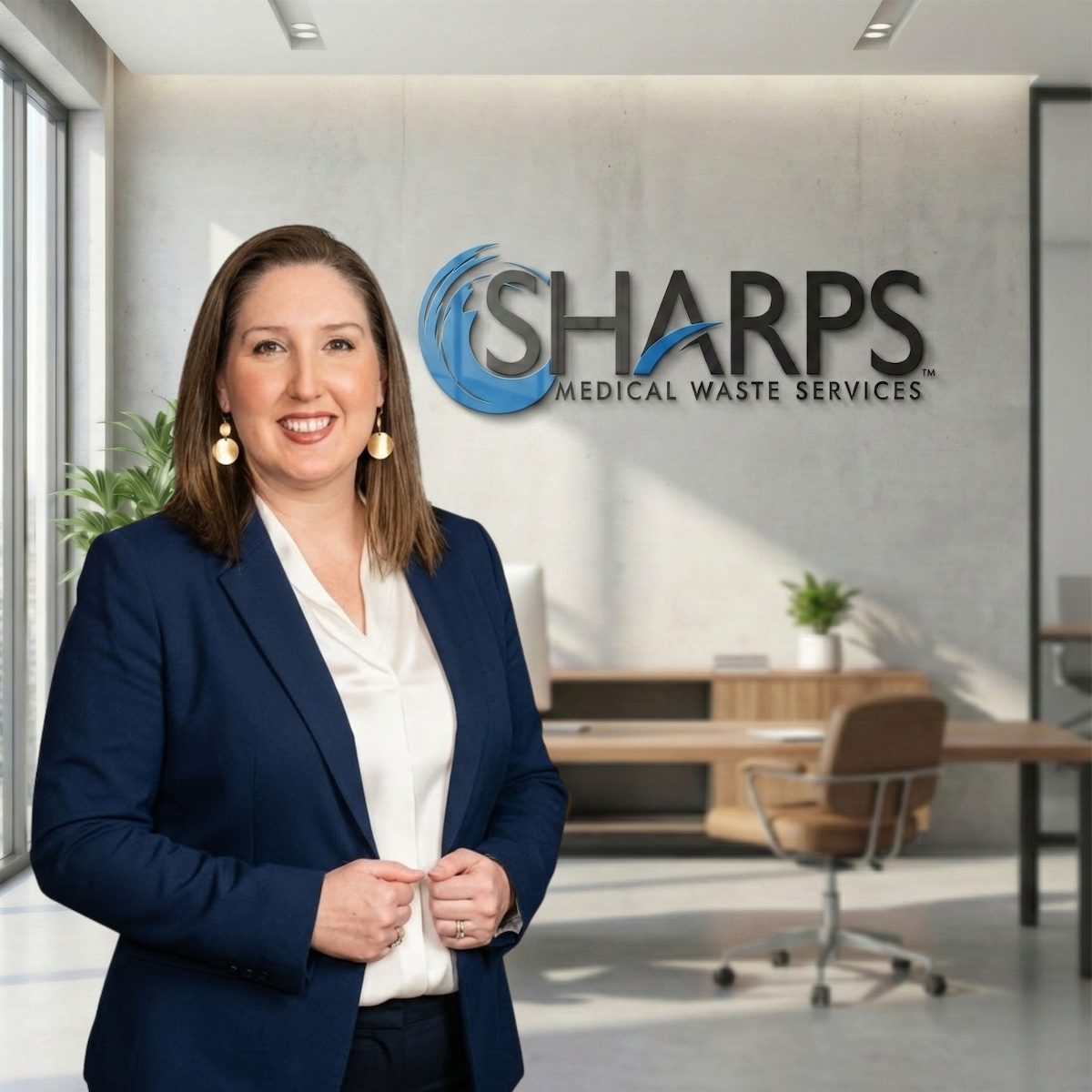 Professional photo of Kara Ezell, Vice President of Customer Success and National Accounts at Sharps Medical Waste Services